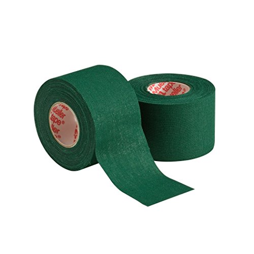Mueller Sports Medicine Athletic Tape, 1.5″ X 10yd Roll, Green, 2 pack