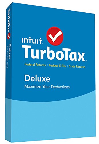 TurboTax Deluxe 2015 Federal + State Taxes + Fed Efile Buyer’s Choice
