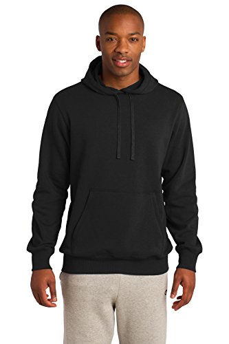 Sport-Tek Tall Pullover Hooded Sweatshirt 2XLT Black