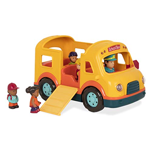 Battat – Light & Sound School Bus – School Bus Toy Vehicle for Toddlers 18 Months +, Yellow