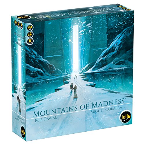 IELLO: Mountains of Madness, Strategy Board Game, Inspired By Popular Novel At the Mountains of Madness, 60 Minute Play Time, 3 to 5 Players, Ages 14 and Up | The Storepaperoomates Retail Market - Fast Affordable Shopping