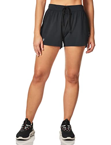 Under Armour Women’s Game Time Short 5 , Black (001)/Steel , XX-Large