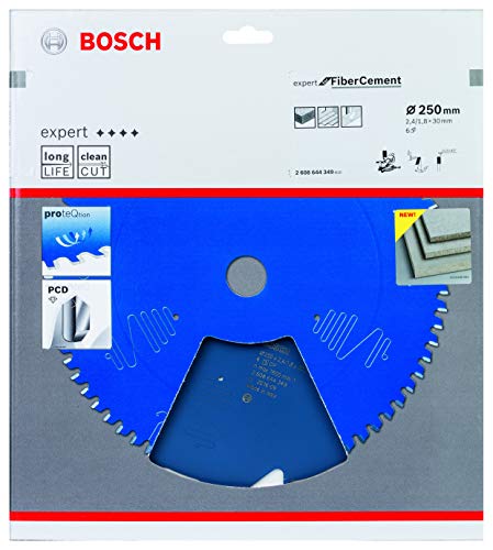 BOSCH 2608644349 EX FC B Circular Saw Blade 250 x 30 mm with 6 Teeth, Colour, Size