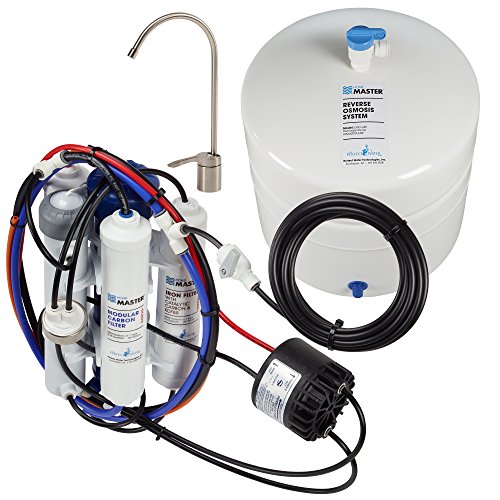 Home Master TMULTRA-ERP-L with Permeate Pump Loaded Undersink Reverse Osmosis Water Filter System