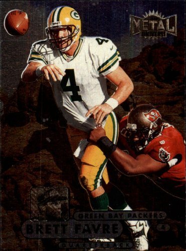 1998 Metal Universe #4 Brett Favre – Green Bay Packers