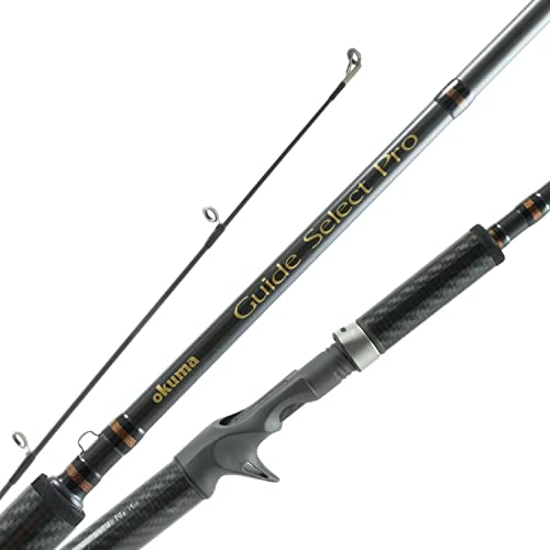 OKUMA GSP-C-992ML Guide Select Pro Salmon Rods, 9’9″, Black