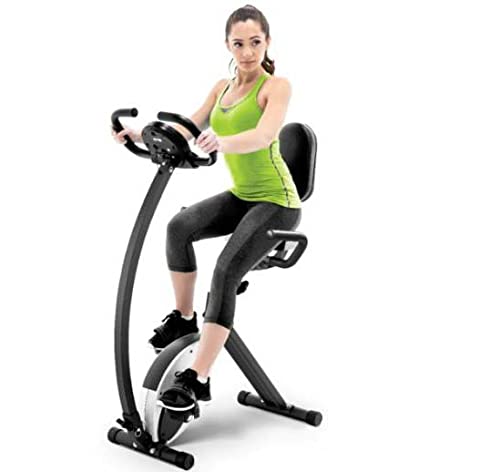 Cyclecizer Exercise Bike for Home Seniors Foldable Stationary Fitness Equipment Aerobic Pedal Exerciser