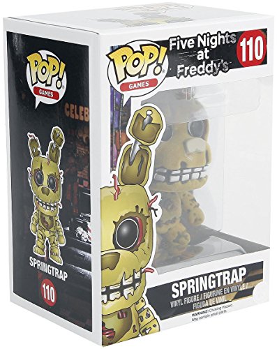 Funko Pop! Games FNAF Flocked Springtrap Gamestop Exclusive Five Nights at Freddy’s