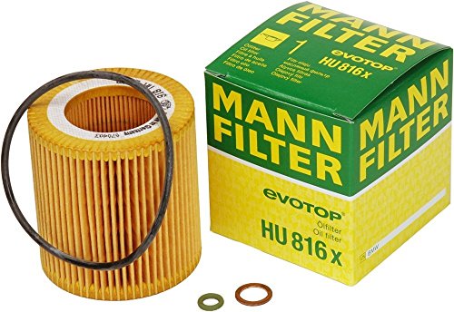 Mann-Filter HU 816 X Metal-Free Oil Filter (Pack of 3)