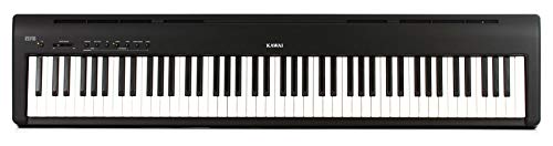Kawai ES110 88-Key Digital Piano with Speakers – Gloss Black