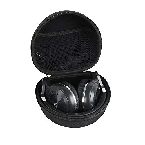 Hermitshell Hard EVA Travel Case Fits Bluedio Bluedio T2S / T3 (Turbine 3rd) Extra Bass Wireless Bluetooth 4.1 Stereo Headphones