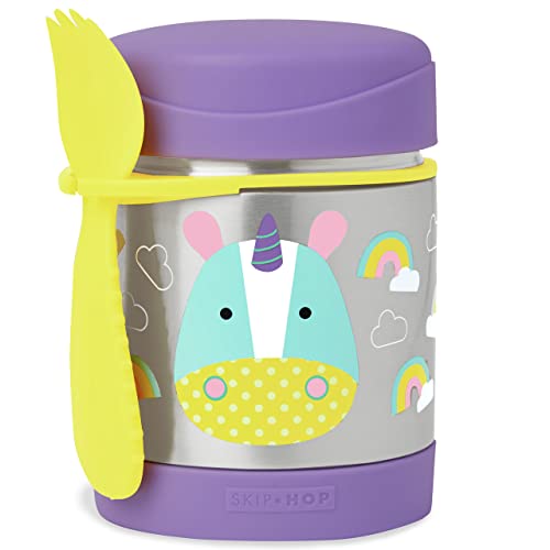 Skip Hop Insulated Baby Food Jar, Zoo, Unicorn