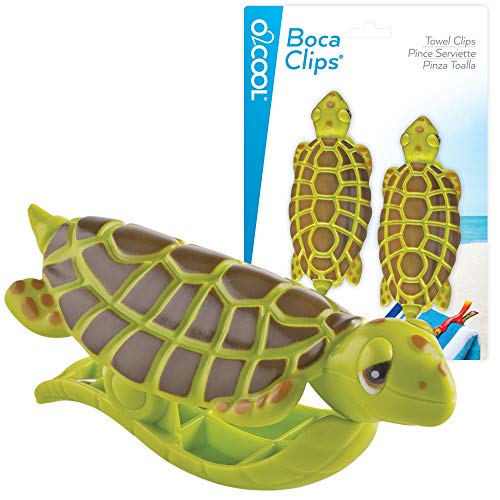 O2COOL BCP300E006000 BocaClip-Sea Turtle Clip, Universal