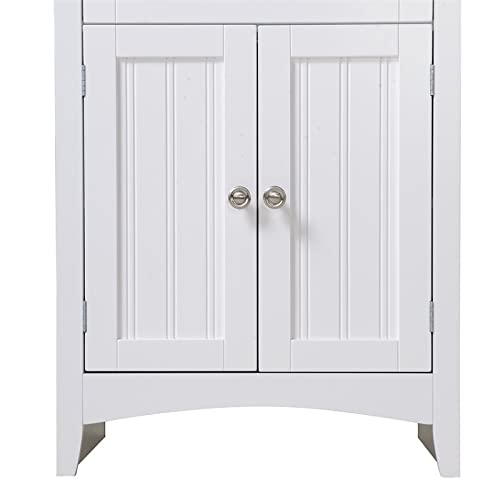 American Furniture Classics OS Home and Office Microwave/Coffee Maker Utility Cabinet Kitchen cart, White | The Storepaperoomates Retail Market - Fast Affordable Shopping