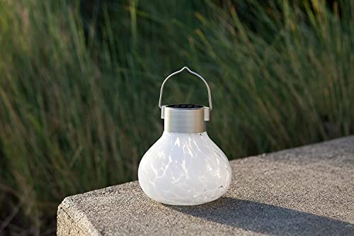 GLOW Solar Tea Lantern White
