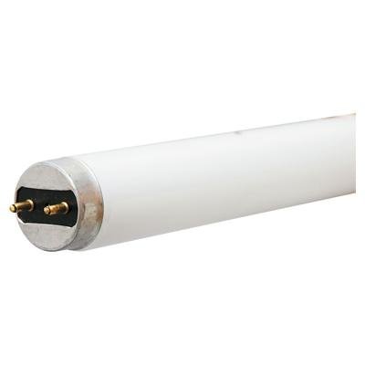 GE 18368 Straight T8 Fluorescent Tube Light Bulb, ECOLUX COVRGUAR STARCOAT SHATER RESISTANT, 32 WATT, 74 LUMENS-WATT. 6.PACK