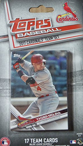 St Louis Cardinals 2017 Topps Factory Sealed Special Edition 17 Card Team Set with Aledmys Diaz and Yadier Molina Plus