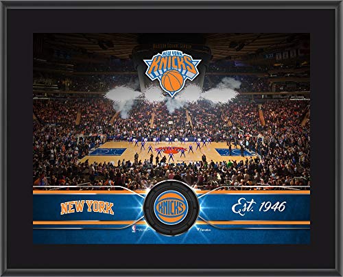 New York Knicks 10.5″ x 13″ Sublimated Team Stadium Plaque – NBA Team Plaques and Collages