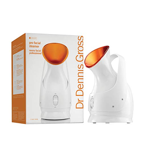 Dr. Dennis Gross Pro Facial Steamer for Facial Deep Cleaning: Infuse Skin with Hydration, Clarify Complexion, and Detox Skin