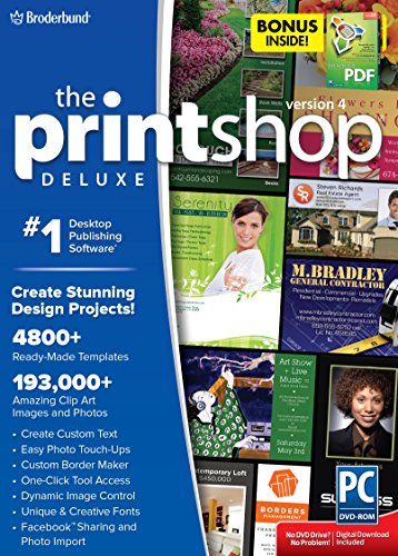 Encore The Print Shop Deluxe V4 with Bonus Everything PDF