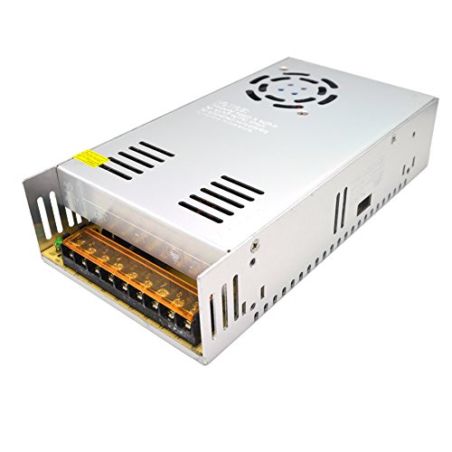 Padarsey 12V 30A Universal Regulated Switching Power Supply Driver for LED Strip Light CCTV Radio Computer Project