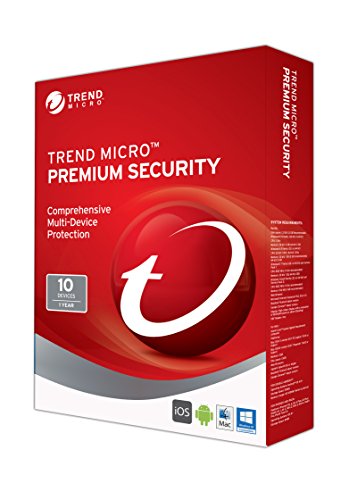 Trend Micro Premium Security, 2017, 10 Devices