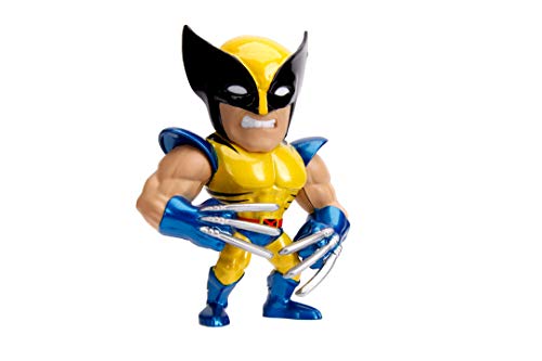 Jada Toys 97902 Metals Marvel 4″ Classic Figure – Wolverine (M138) Toy Figure, 4″