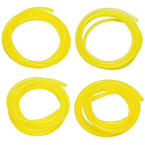 HUZTL 20 Feet Petrol Fuel Line Hose Tube with 4 Sizes (5 feet each) for Common 2 Cycle Small Engine Weedeater Chainsaw