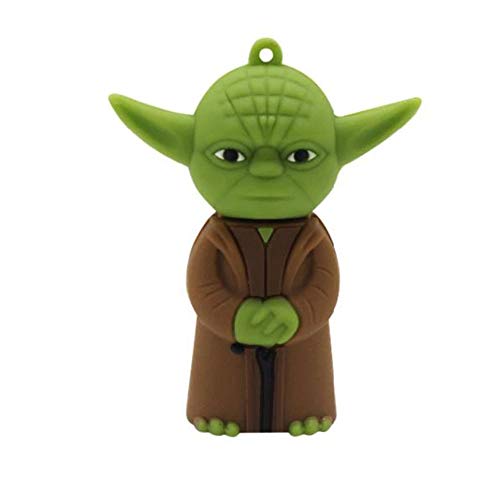 2.0 Star Wars Yoda 16GB USB Flash Thumb Drive Storage Device Cute Novelty Cartoon U Disk Memory Stick