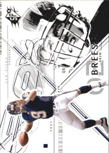 2002 SPx #43 Drew Brees NFL Football Trading Card
