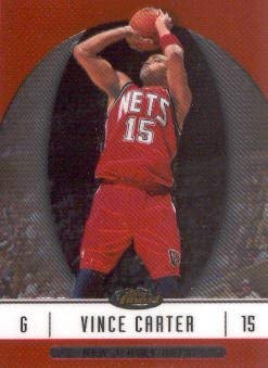 2006-07 Topps Finest #6 Vince Carter – New Jersey Nets