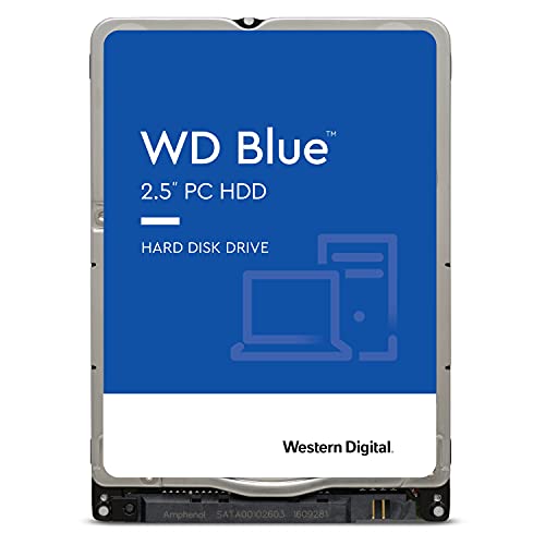 Western Digital 1TB WD Blue Mobile Hard Drive HDD – 5400 RPM, SATA 6 Gb/s, 128 MB Cache, 2.5″ – WD10SPZX