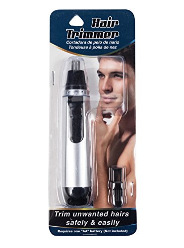 Items 4U Nose and Ear Hair Trimmer, Silver