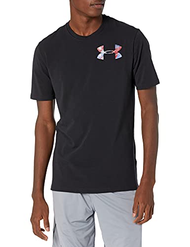 Under Armour Mens Af Whitetail Skull T, Black (001)/White, Small