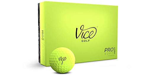 Vice Pro Soft Golf Balls, Lime (One Dozen)