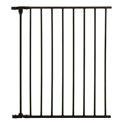Dreambaby Mayfair Converta & Newport Adapta Baby Safety Gate Extension – 24 inches Wide – Black – Model L2041BB