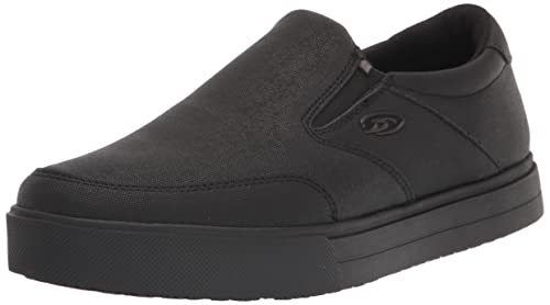 Dr. Scholl’s Shoes Men’s Valiant Slip-Resistant Sneaker, Black, 10.5 Medium US