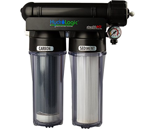Hydro-Logic Purification Systems HydroLogic Stealth-RO150 Reverse Osmosis Filter System 150-GPD HL 31035 Hydroponic Water Filtration for Gardening