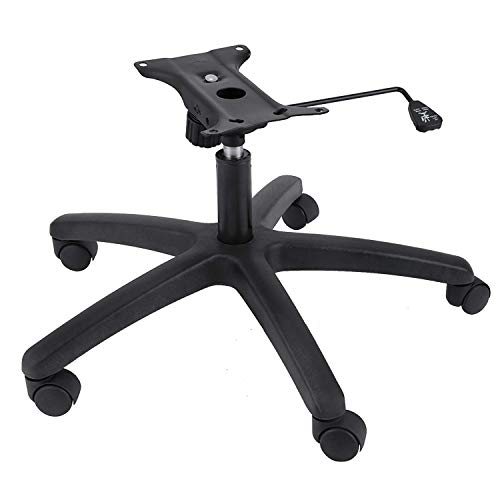 Mophorn Swivel Chair Base 28 Inch, Office Chair Replacement Base 320 Pounds, Office Chair Base 5 Inch Stroke Length, Replacement Chair Base with Bottom Plate Base Cylinder and 5 Casters