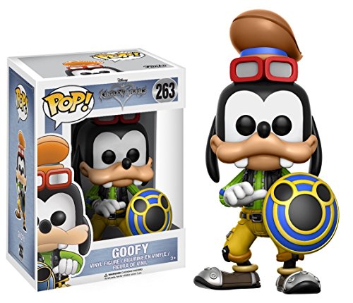 Funko POP Disney: Kingdom Hearts Goofy Toy Figures,Multicolor,3.75 inches
