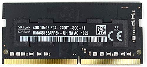 Hynix 4GB PC4-19200 DDR4-2400MHz Non-ECC Unbuffered CL17 260-Pin SoDimm Memory Module Mfr P/N HMA851S6AFR6N-UH