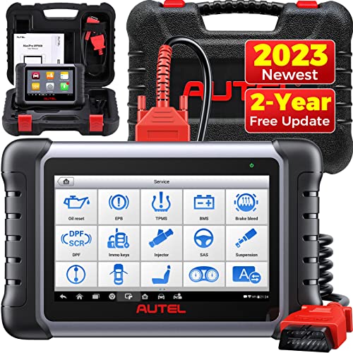 Autel MaxiPRO MP808S Diagnostic Scanner, Scan Tool with Bi-Directional Control, 30+ Services, Full System Diagnosis, ECU Coding, Upgraded Version of MK808S/MP808BT/MX808, Work with MV108, Free Update