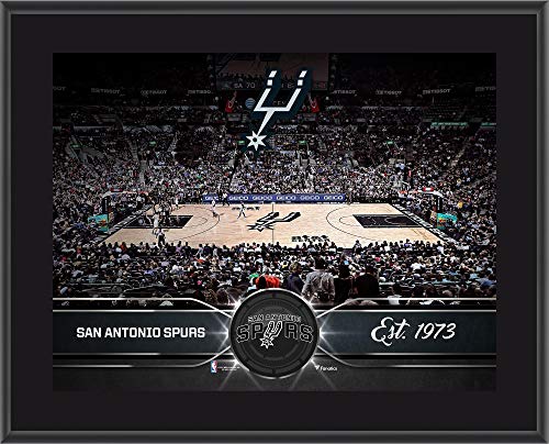 San Antonio Spurs 10.5″ x 13″ Sublimated Team Stadium Plaque – NBA Team Plaques and Collages