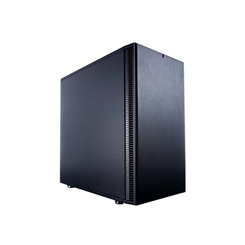 Fractal Design Define Mini C – Mini Tower Computer Case – mATX – Optimized for High Airflow and – 2X Fractal Design Dynamic X2 GP-12 120mm Silent Fans Included – PSU Shroud – Black