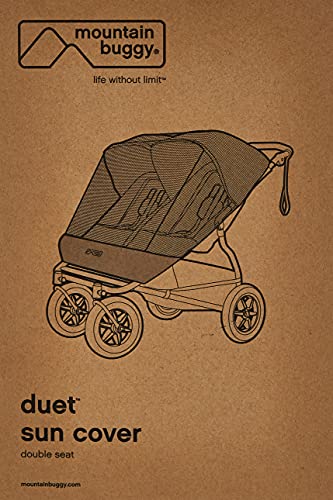 Mountain Buggy Duet Double Cover, Storm, Clear