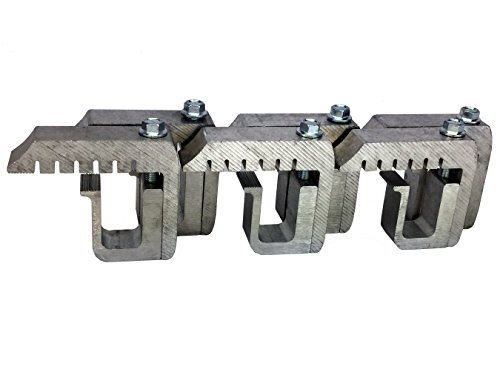 GCi STRONGER BY DESIGN G-991 Clamp for Truck Cap, Camper Shell, Toppers on Ford Super Duty (set of 6). Made with Structural Aluminum to Ensure Quality and Strength. For Mounting to Pickup.