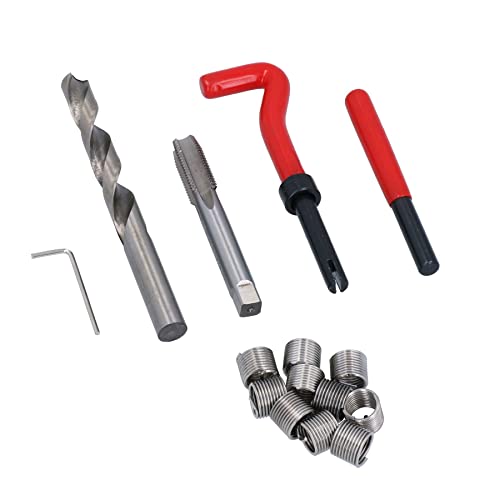 AB Tools M12 x 1.5mm Thread Repair kit/helicoil 15pc Set Damaged Thread AN046