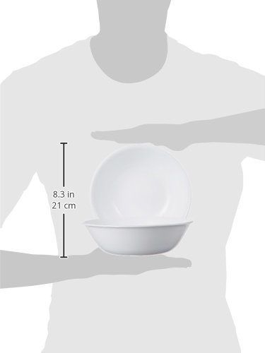 Corelle Livingware Winter Frost White 2-Qt Serving Bowl
