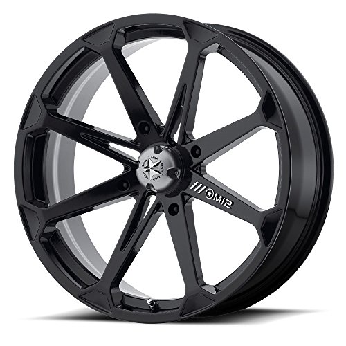 MSA Offroad Wheels M12 DIESEL Gloss Black Wheel with Aluminum (20 x 7. inches /4 x 137 mm, 10 mm Offset)