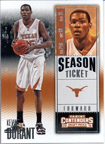 2016-17 Panini Contenders Draft Picks #57 Kevin Durant Texas Longhorns Basketball Card